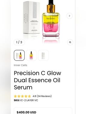 INNER CELLS: Dual Essence Oil Serum
